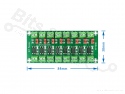 Optocoupler board PC817 8-channel